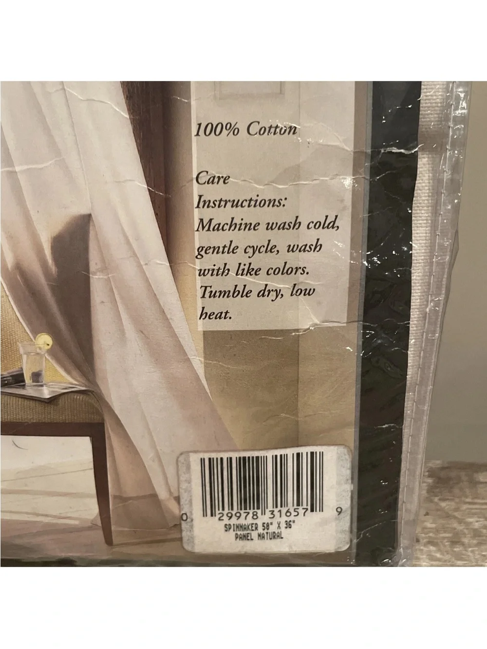 Vintage Louis Hornick Spinnaker 80s Country Farmhouse Tier Curtains 50x36
